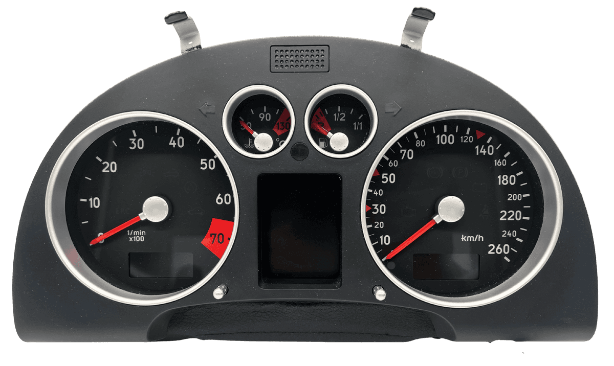 Audi TT 8N Tacho Reparatur – Spezialist für Kombiinstrument Displayausfall, Pixelfehler und Beleuchtungsprobleme jetzt professionell bei Revonik GmbH instand setzen lassen