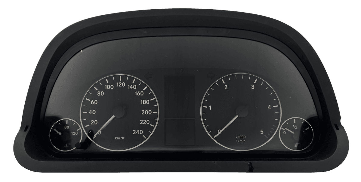 Mercedes A-Klasse W169 Kombiinstrument mit Displayfehler – Tacho fachgerecht reparieren lassen