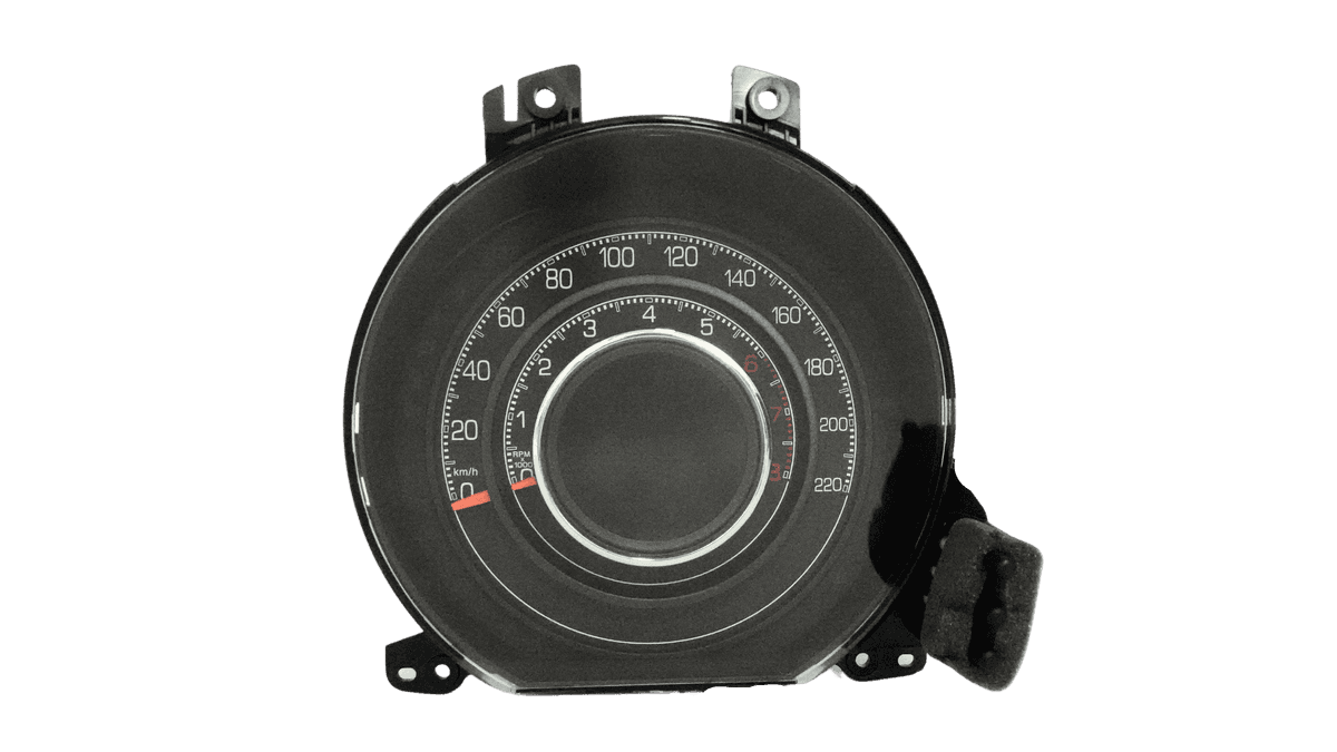 Kombiinstrument Reparatur für Fiat Abarth 500, 595 und 695 bei Revonik GmbH – Fachgerechter Service zur Wiederherstellung von Tacho, Display und Anzeigeeinheit.