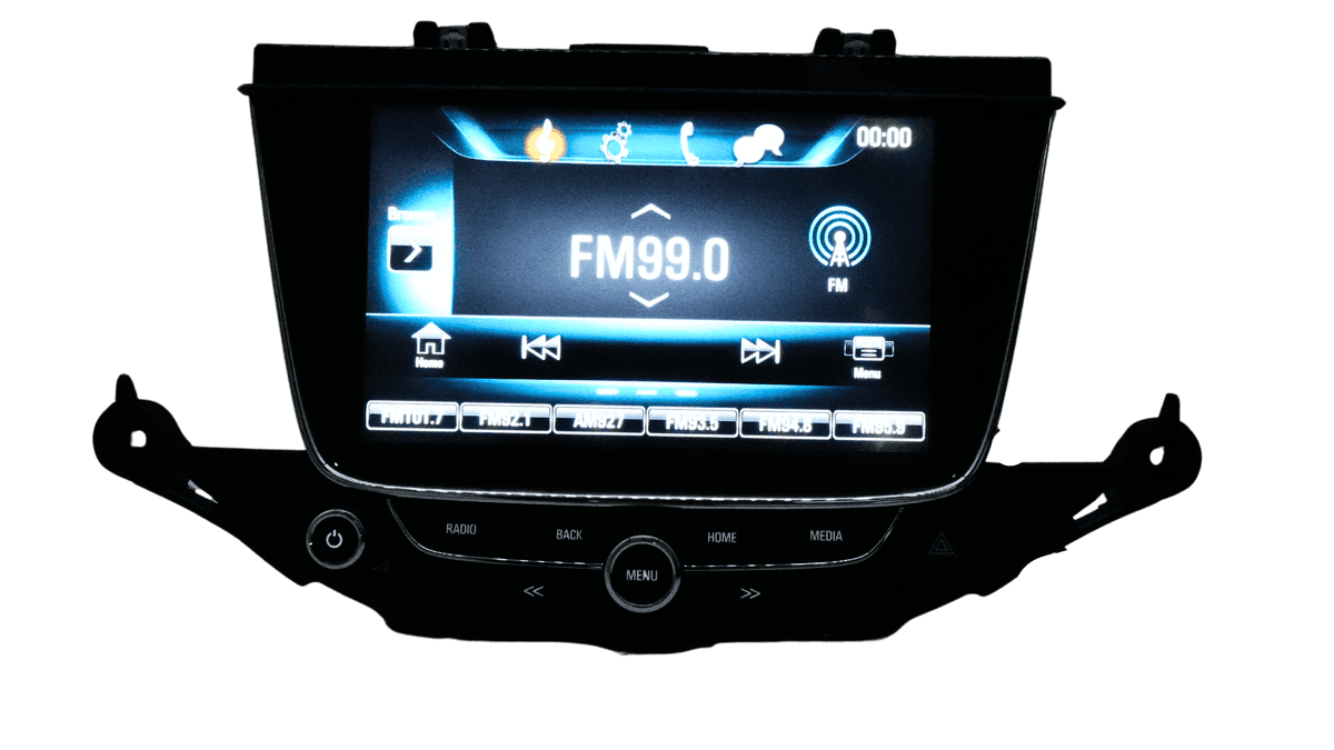 Professionelle Instandsetzung des Opel Astra K IntelliLink 900 Navi Displays bei Revonik GmbH – Behebung von Touchscreen-Fehlern, Ausfällen und Pixelfehlern.