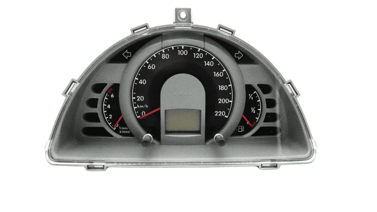 VW Fox 5Z Tacho Reparatur – Kombiinstrument zeigt keine Werte, Display ist ausgefallen oder Pixelfehler sichtbar jetzt professionell bei Revonik GmbH instand setzen lassen