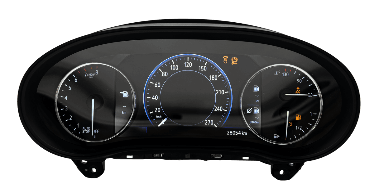 Opel Astra K Tacho Reparatur – Revonik GmbH behebt zuverlässig Tachoausfälle, Pixelfehler und Displayprobleme im digitalen Kombiinstrument