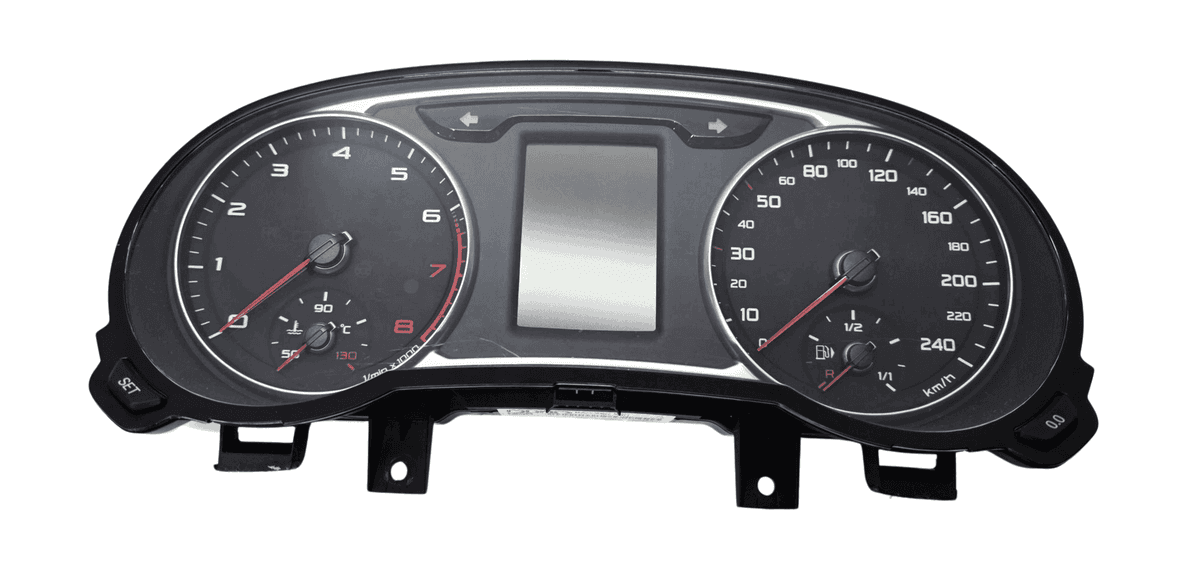 BMW A1 (8X) Tacho Kombiinstrument mit Pixelfehlern – Tacho defekt und reparaturbedürftig